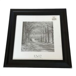 Aaron Brothers Verona Black Picture Frame 12x12 Wall Decor New